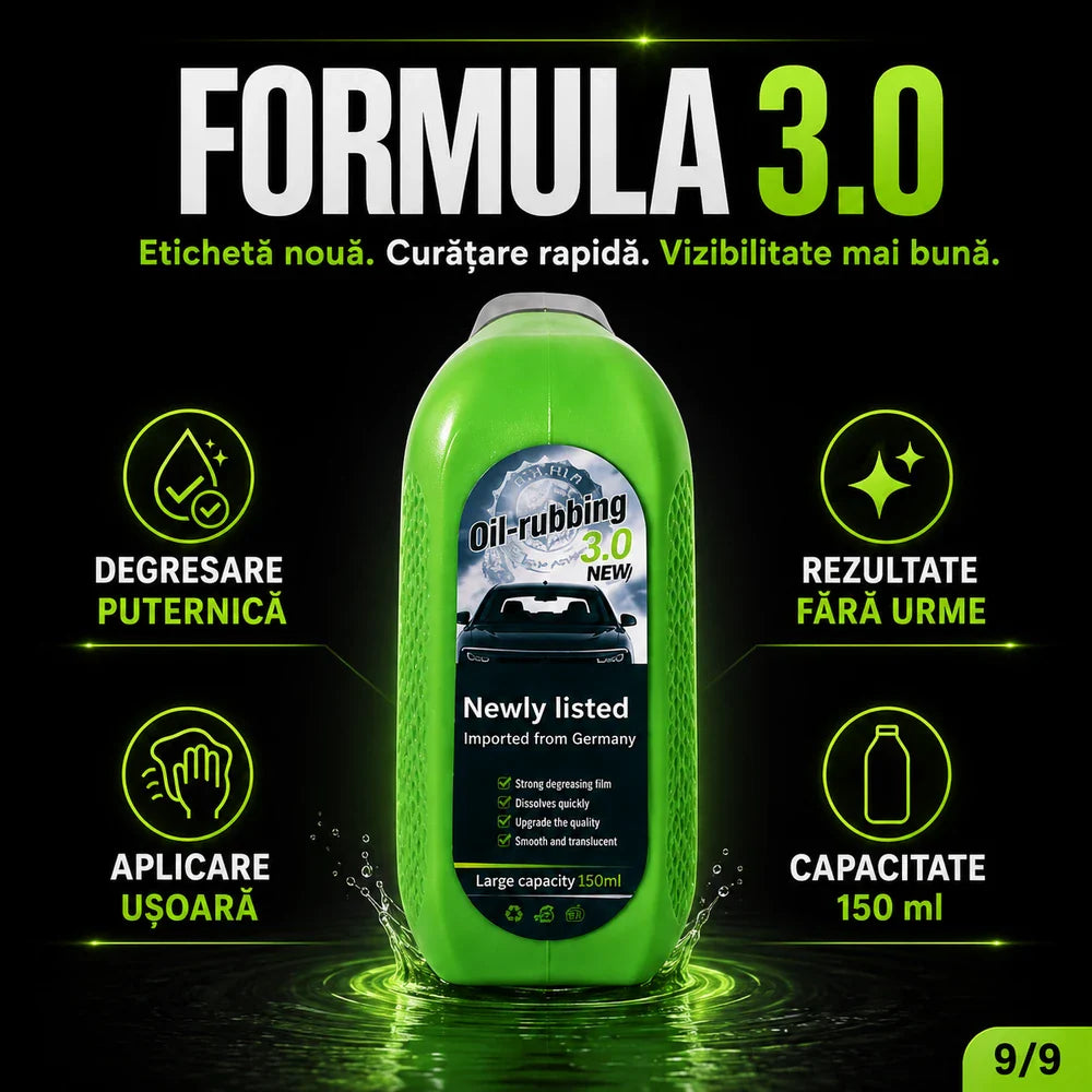 HydroClear – Aplicator hidrofob și anti-aburire pentru parbriz & oglinzi
