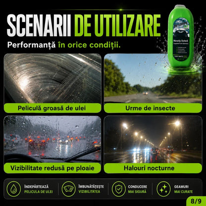HydroClear – Aplicator hidrofob și anti-aburire pentru parbriz & oglinzi