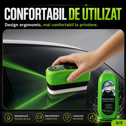 HydroClear – Aplicator hidrofob și anti-aburire pentru parbriz & oglinzi