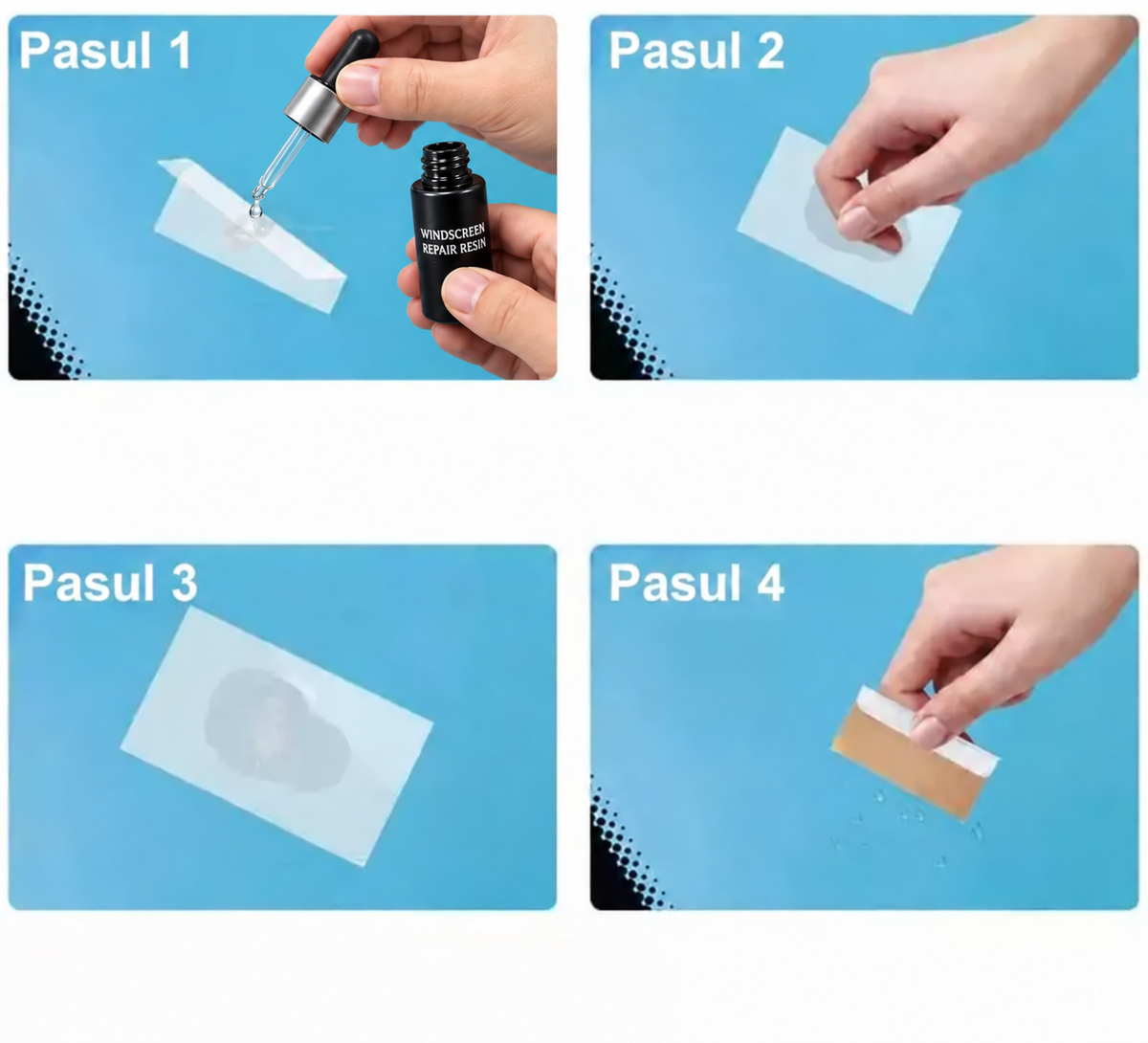 Kit reparare fisuri parbriz