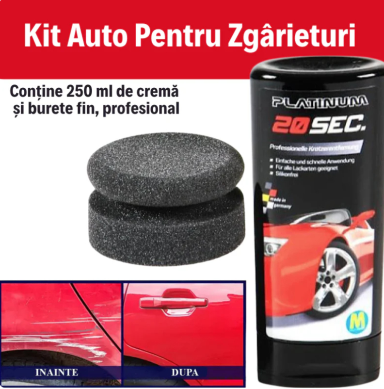 Pachet auto reparat zgârieturi